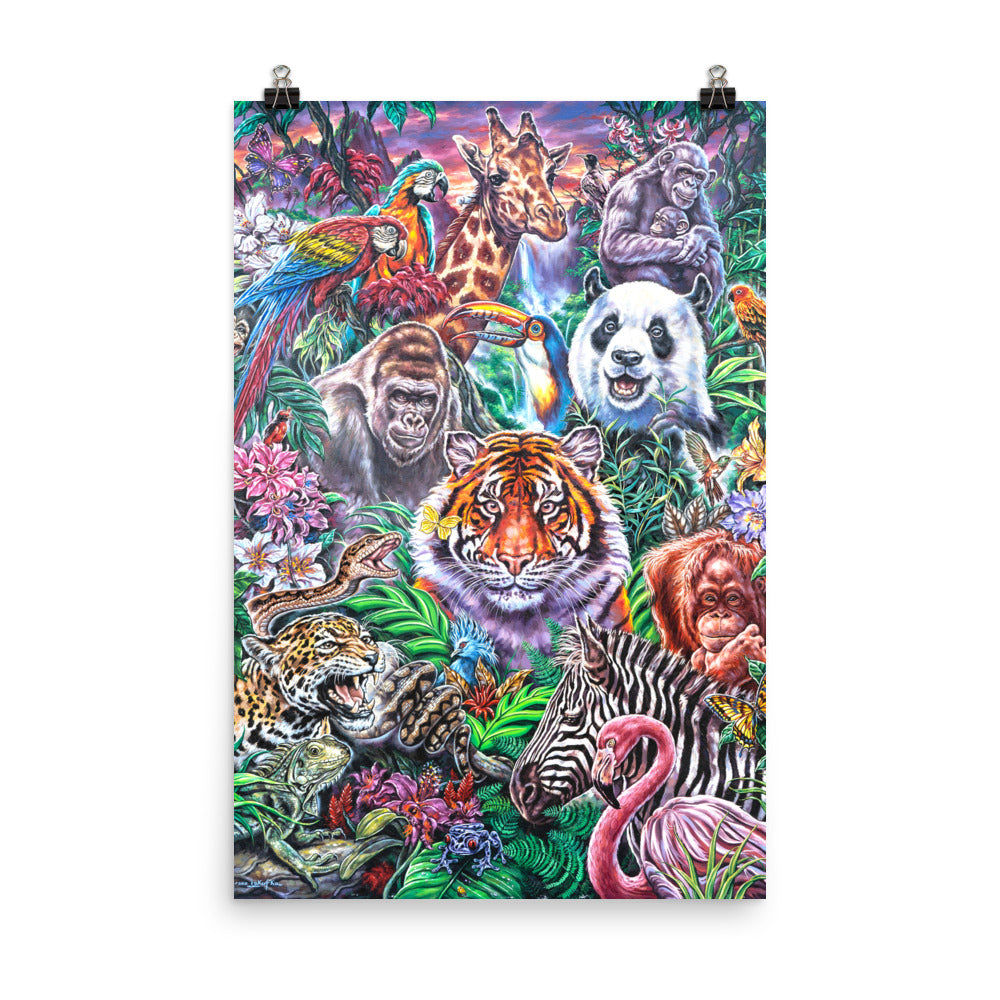 Photo paper poster: Wild Earth