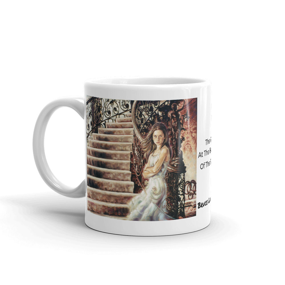 Mug- The Girl At The Bottom Of The Stairs