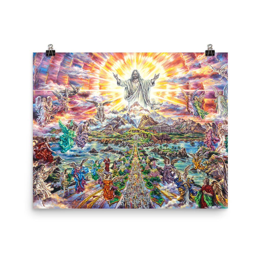 Photo paper poster: Heavenly Welcome