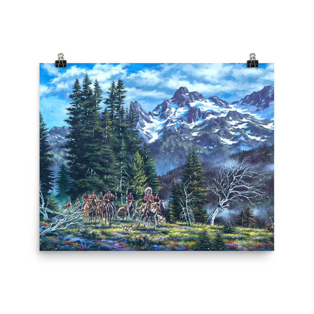 Photo paper poster: Return To The High Country