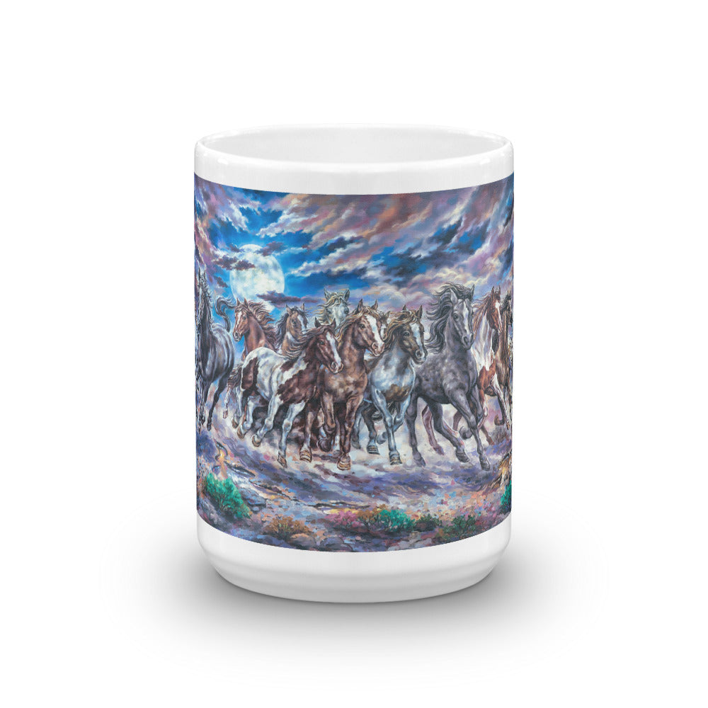 Mug- Racing With The Moon