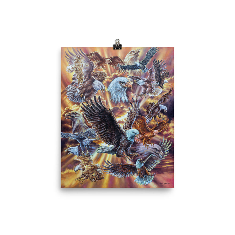 Photo paper poster: Eagle Dance