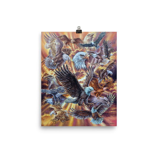 Photo paper poster: Eagle Dance