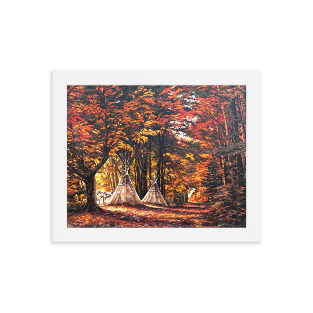 Framed photo poster: Native Cathedral