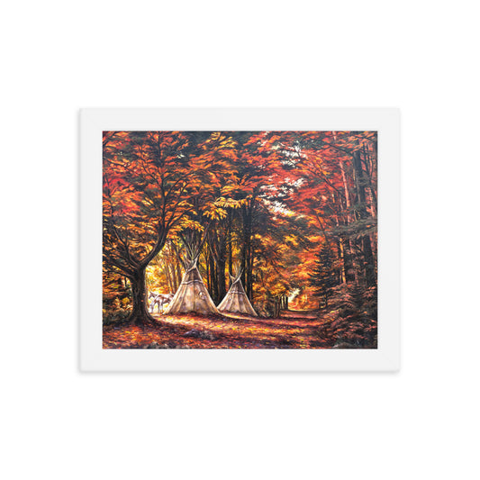Framed photo poster: Native Cathedral