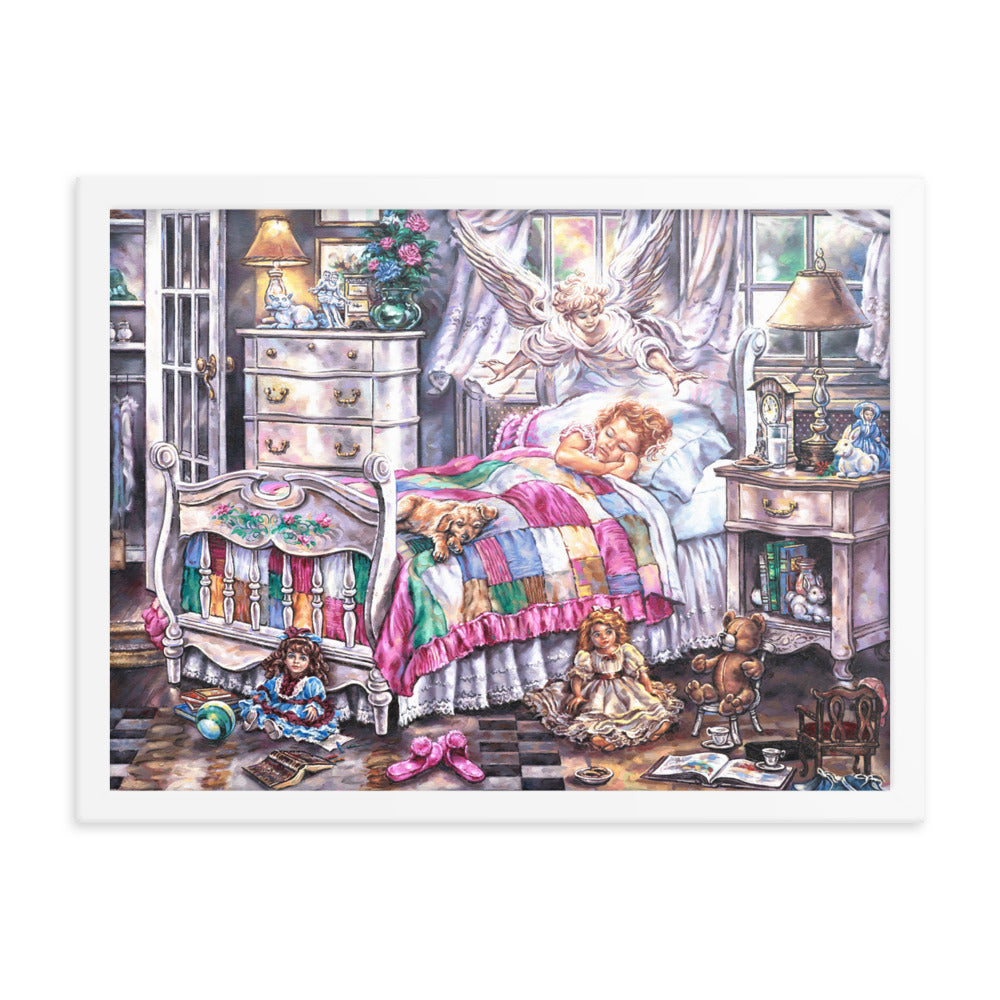 Framed photo paper poster: My Guardian Angel