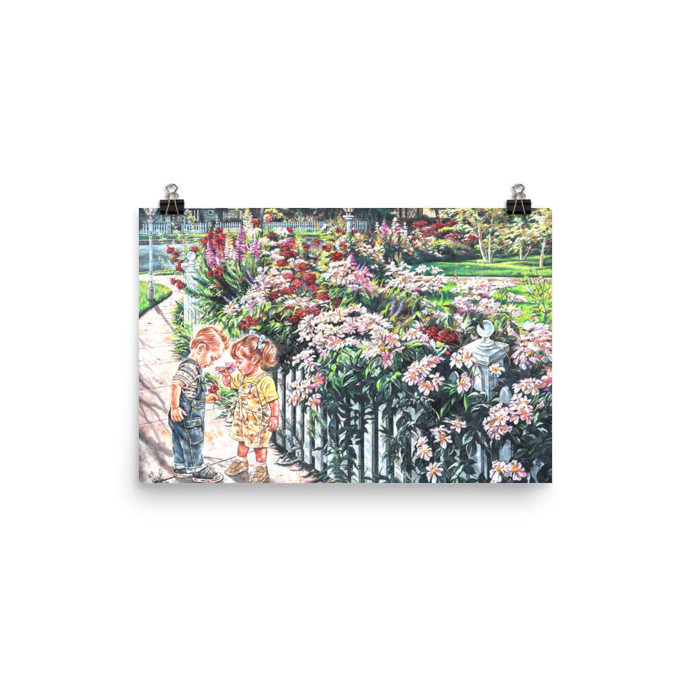 Photo paper poster: The Smell Of Summer Flowers