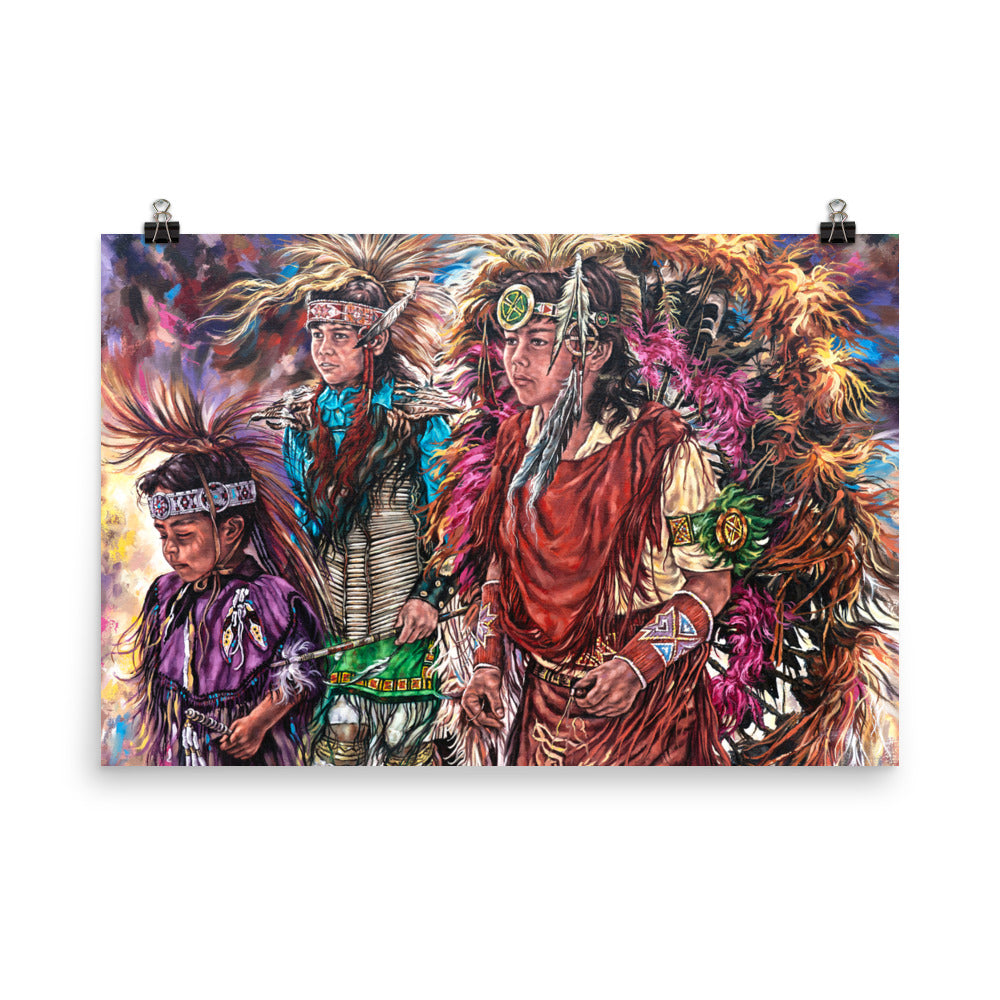 Photo paper poster: Dance Of Tradition