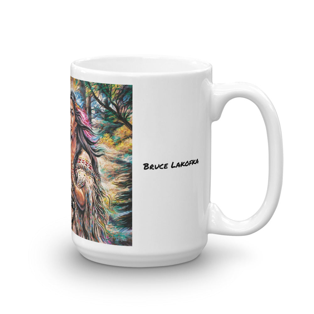 Mug-White Dove