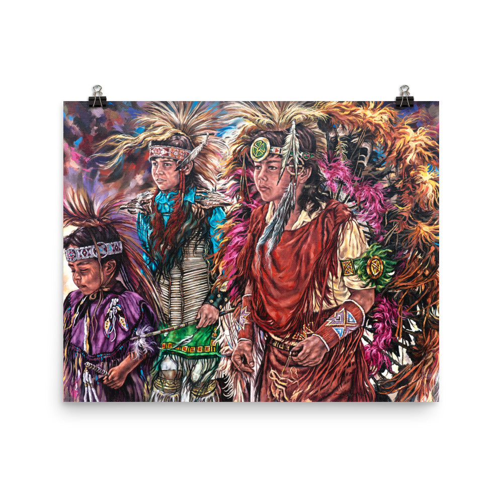 Photo paper poster: Dance Of Tradition