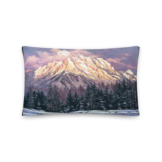 Throw Pillow: Mount Whitney
