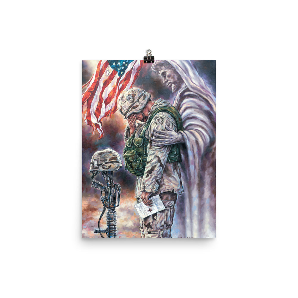 Photo paper poster: The Comforter