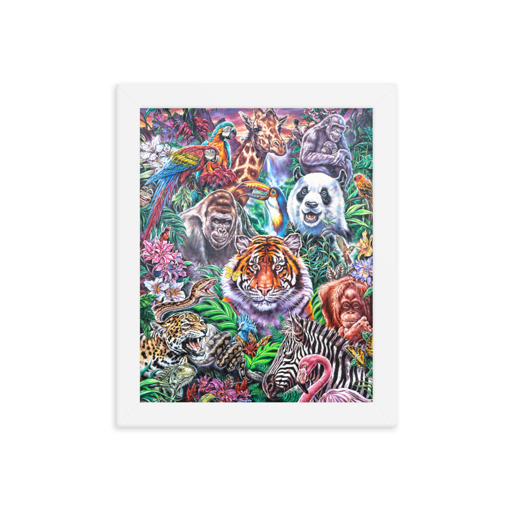 Framed poster: Wild Earth