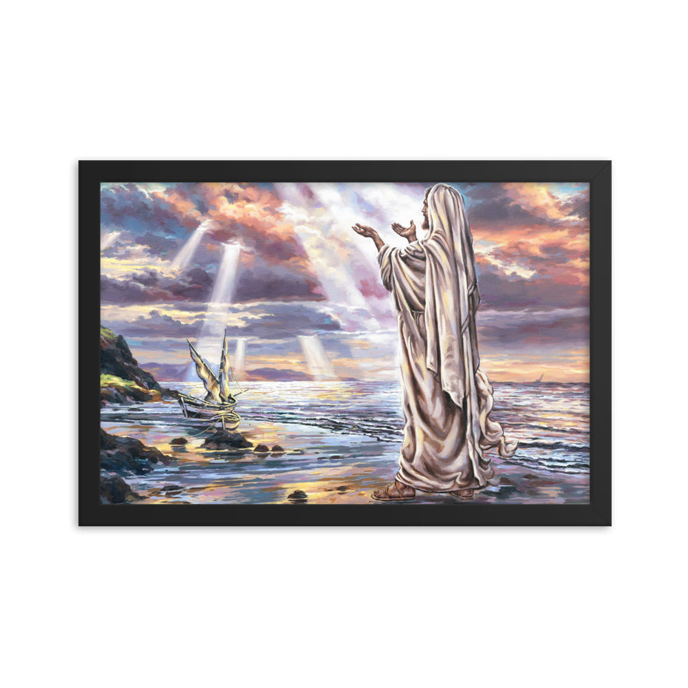 Framed poster: To Walk On Water