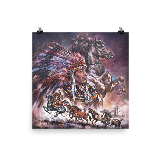 Photo paper poster: Night Riders