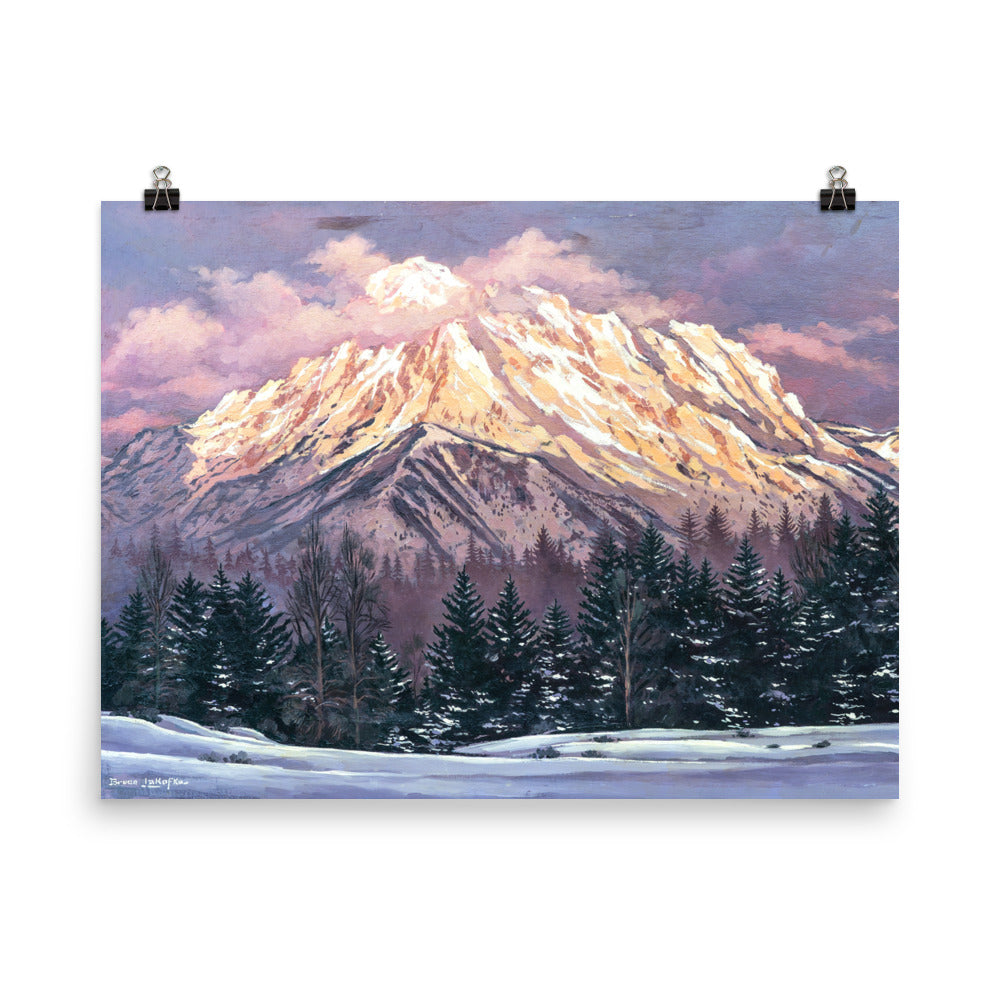 Photo paper poster: Mount Whitney
