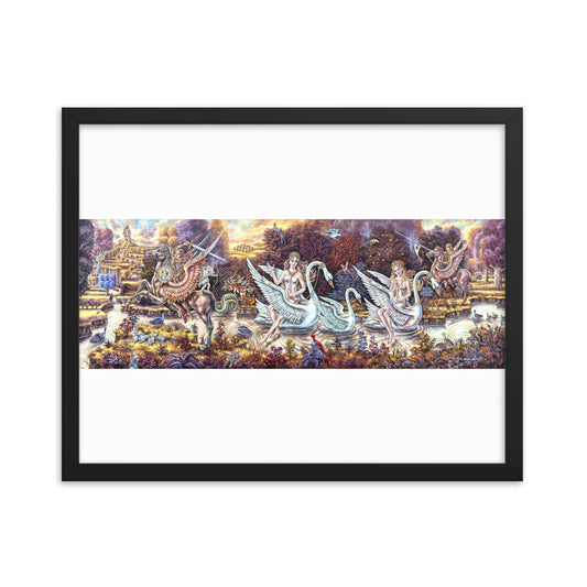 Framed photo paper poster: Once Upon A Time