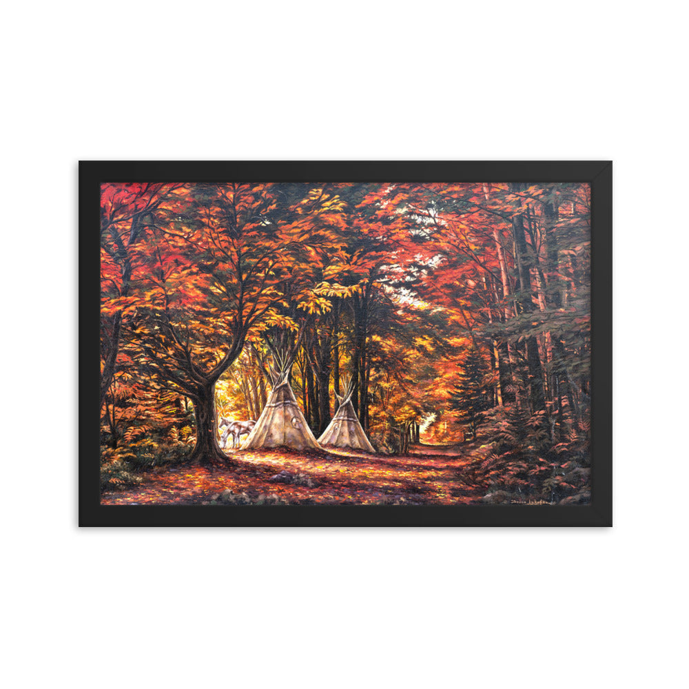 Framed photo poster: Native Cathedral