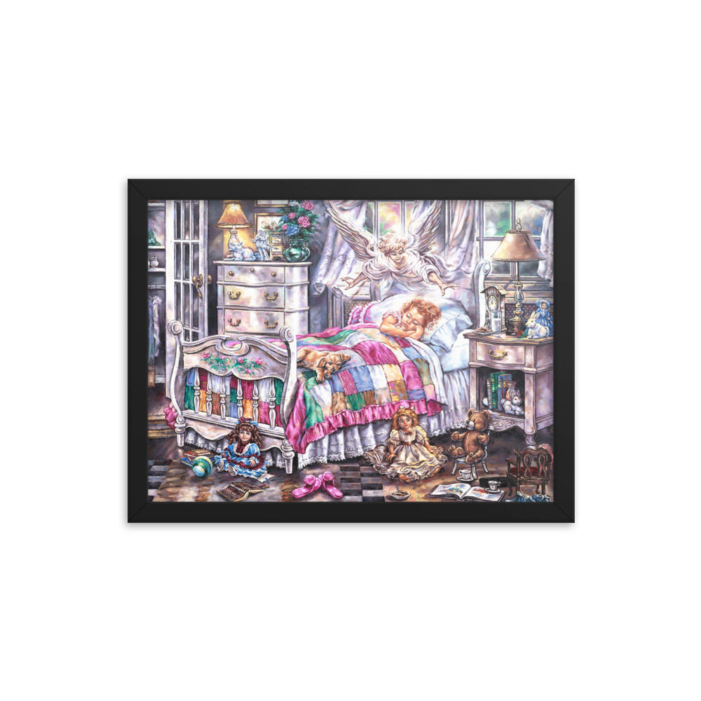 Framed photo paper poster: My Guardian Angel