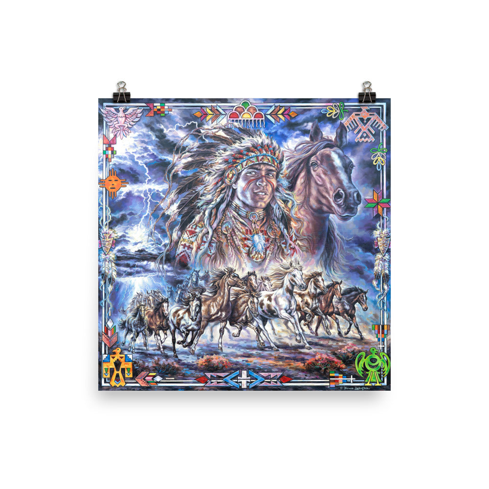 Photo paper poster: Thundering Herd