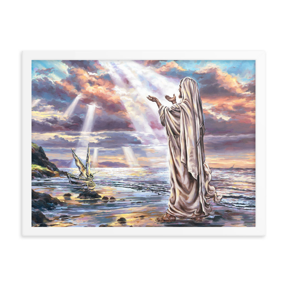 Framed poster: To Walk On Water