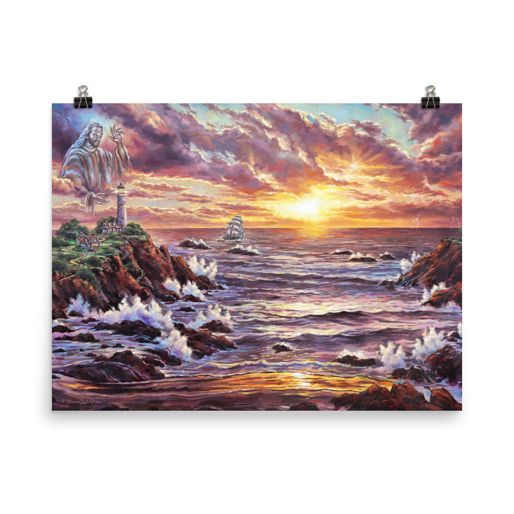 Photo paper poster: Peace Be Still