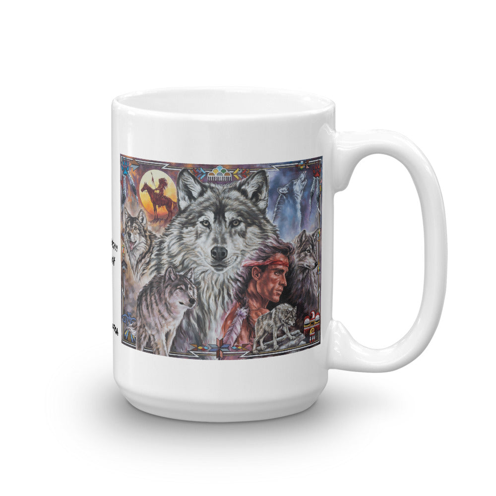 Mug- In The Shadow Of The Wolf