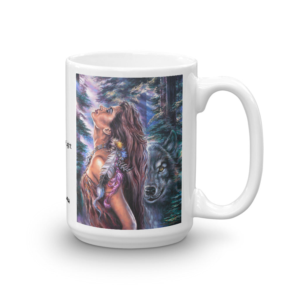 Mug-Drawn To The Light