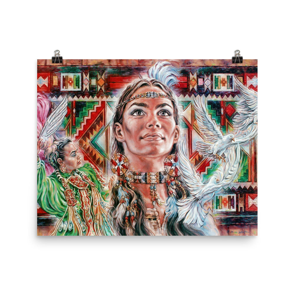 Photo paper poster: Native Tapestry