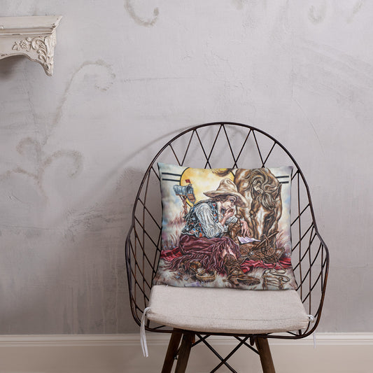 Pillow: Cowgirl Mail