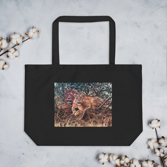 Large Tote : "Afternoon Shade"