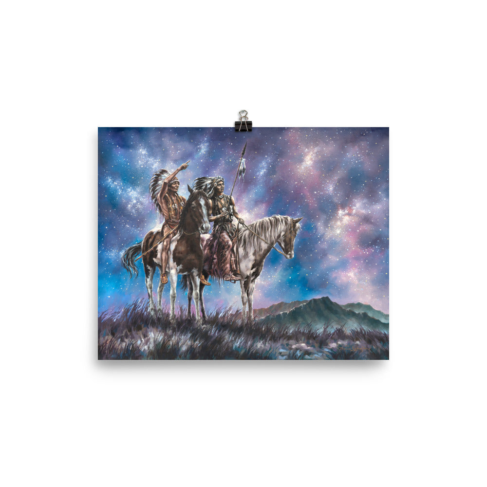 Photo paper poster: Under Silent Stars
