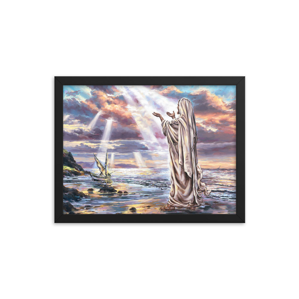 Framed poster: To Walk On Water