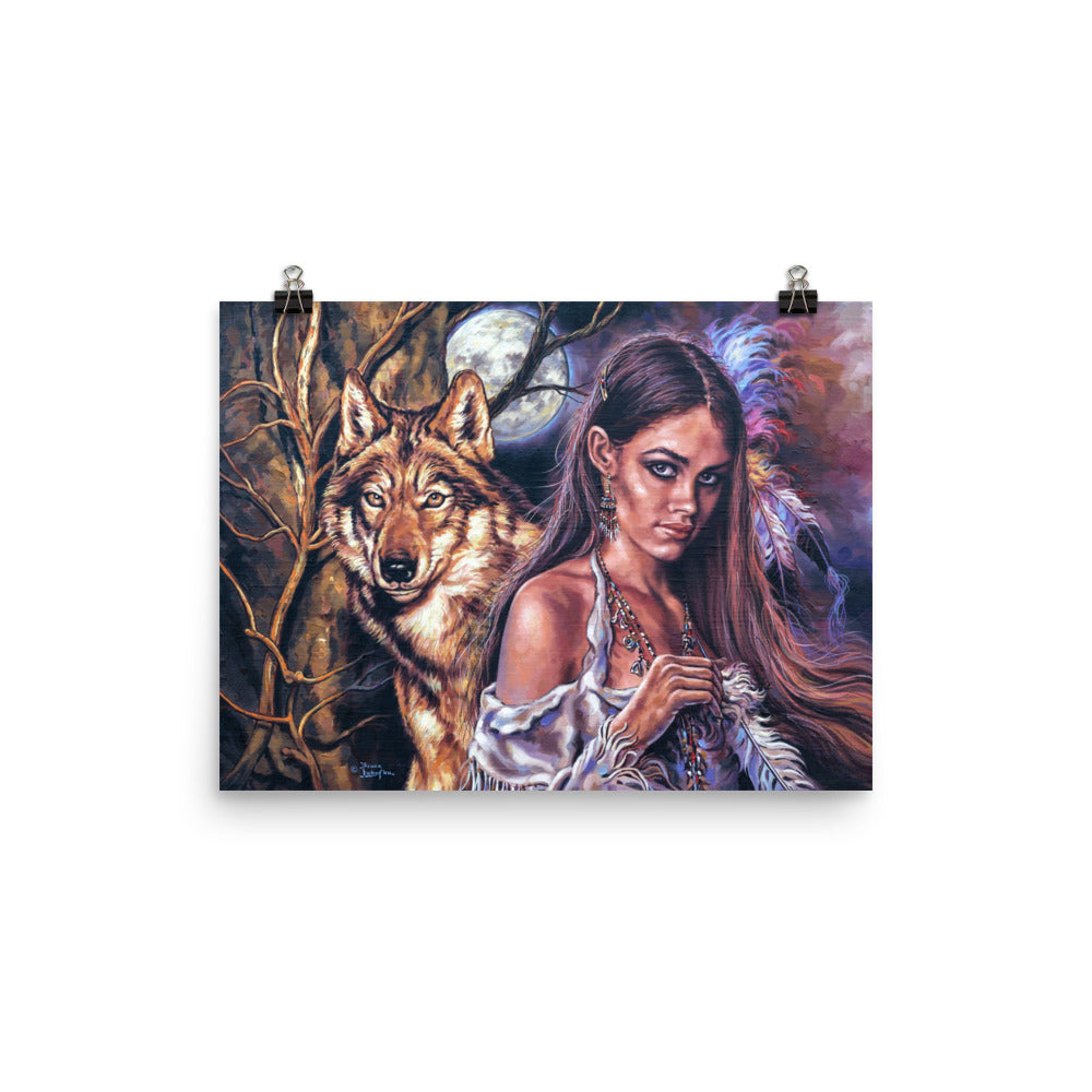 Photo paper poster: Autumn Moon