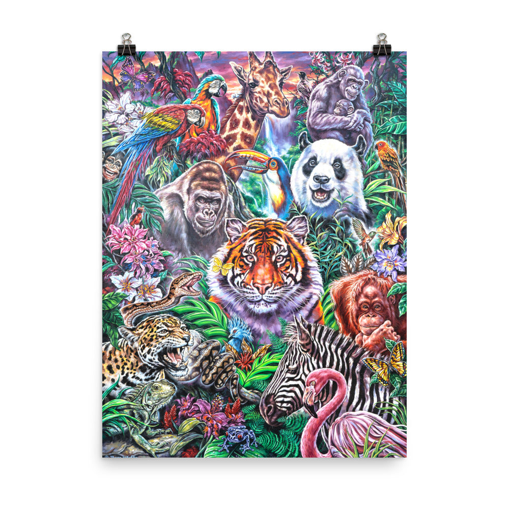 Photo paper poster: Wild Earth