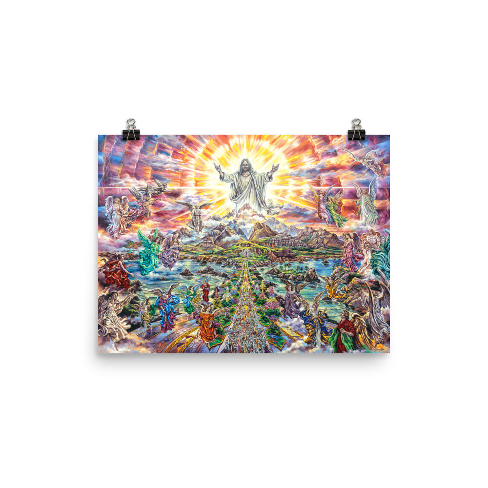 Photo paper poster: Heavenly Welcome