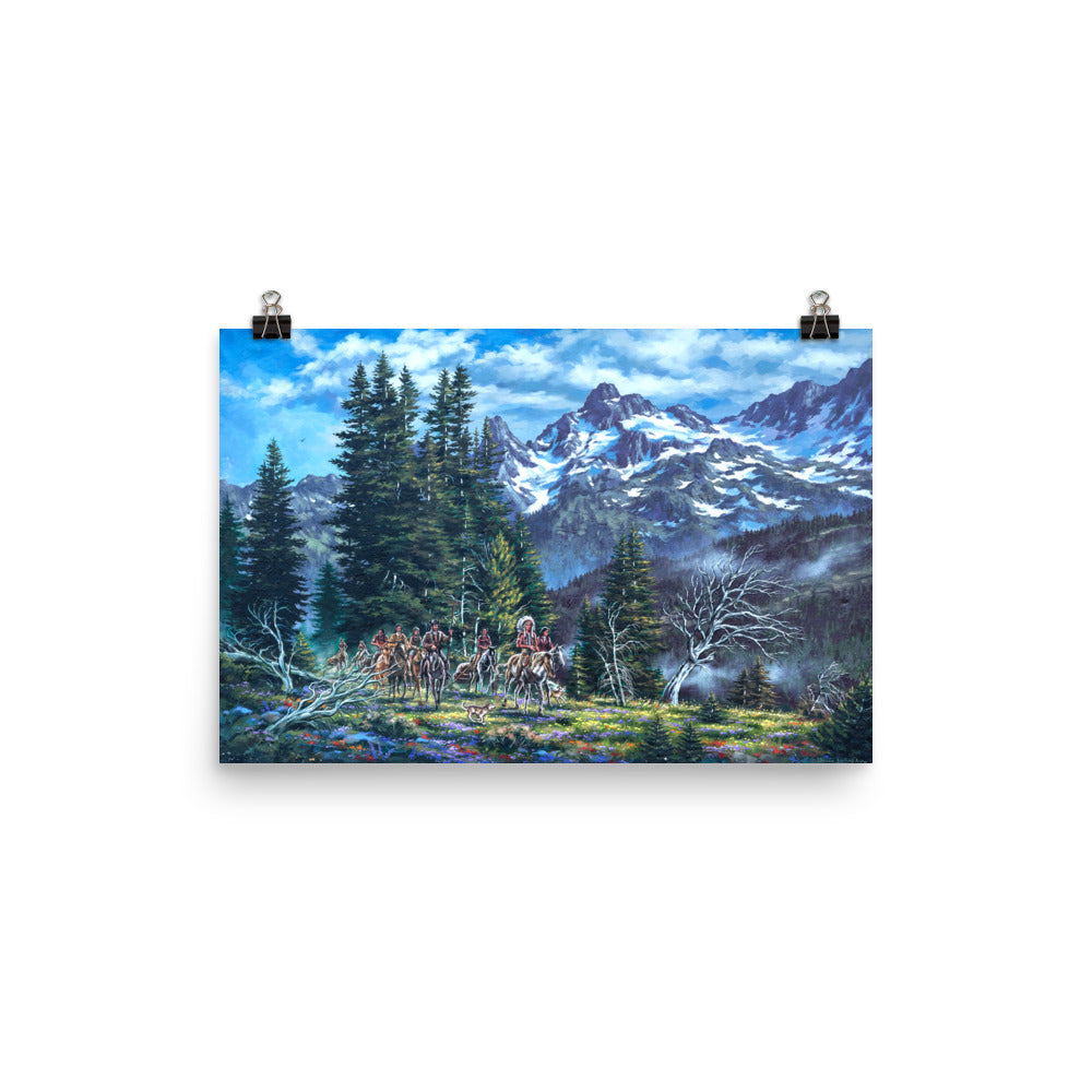 Photo paper poster: Return To The High Country