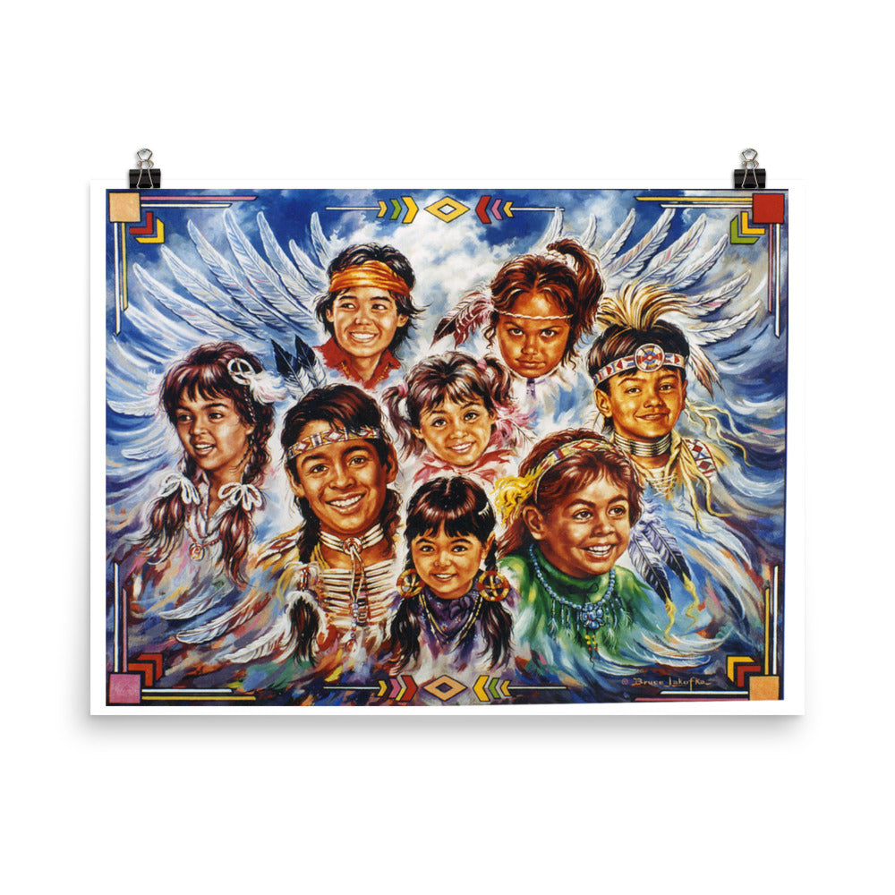 Photo paper poster: Children Of Great Spirit