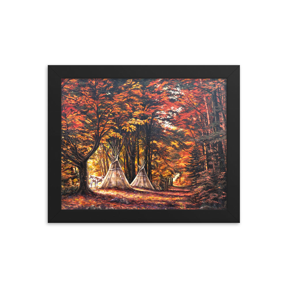 Framed photo poster: Native Cathedral