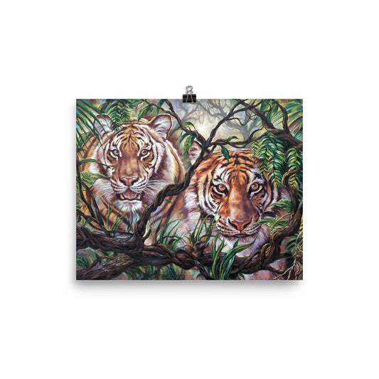 Photo paper poster: Eyes Of The Jungle