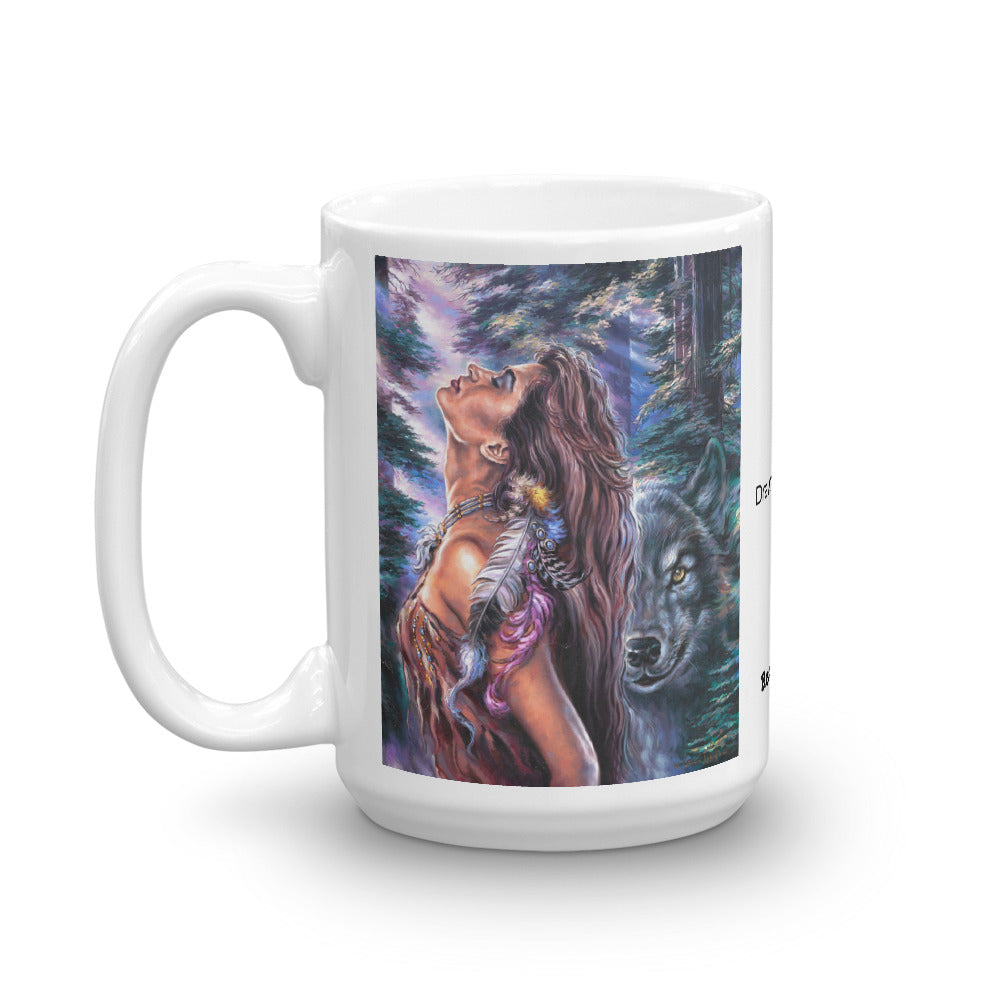 Mug-Drawn To The Light