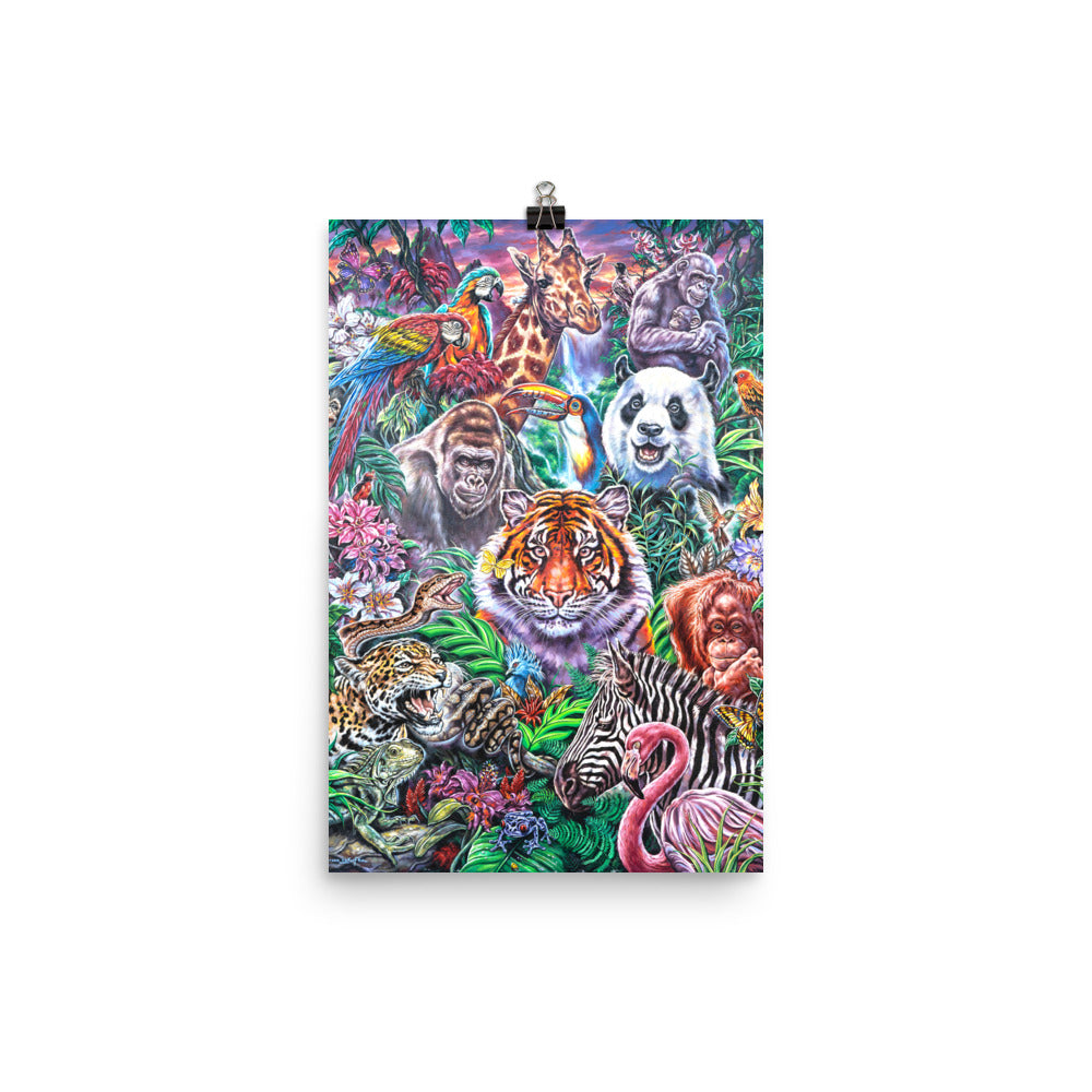 Photo paper poster: Wild Earth