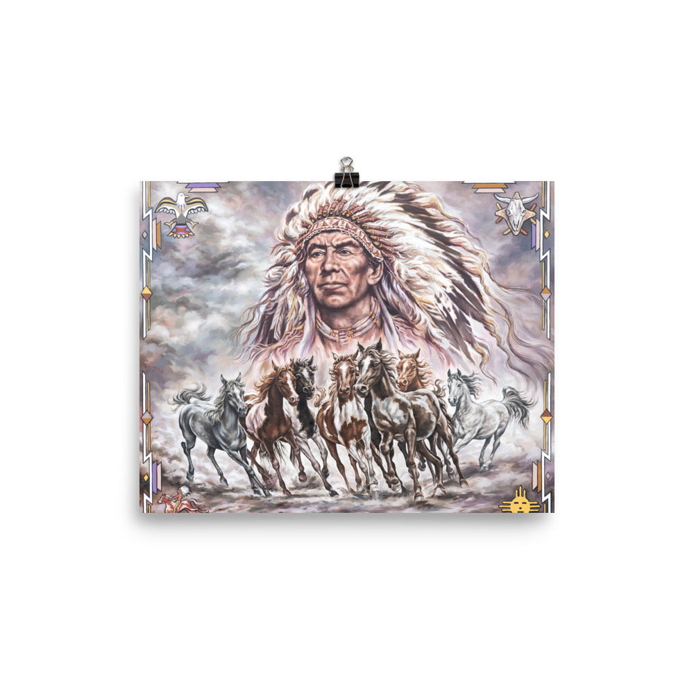 Photo paper poster: Ride The Wild Wind
