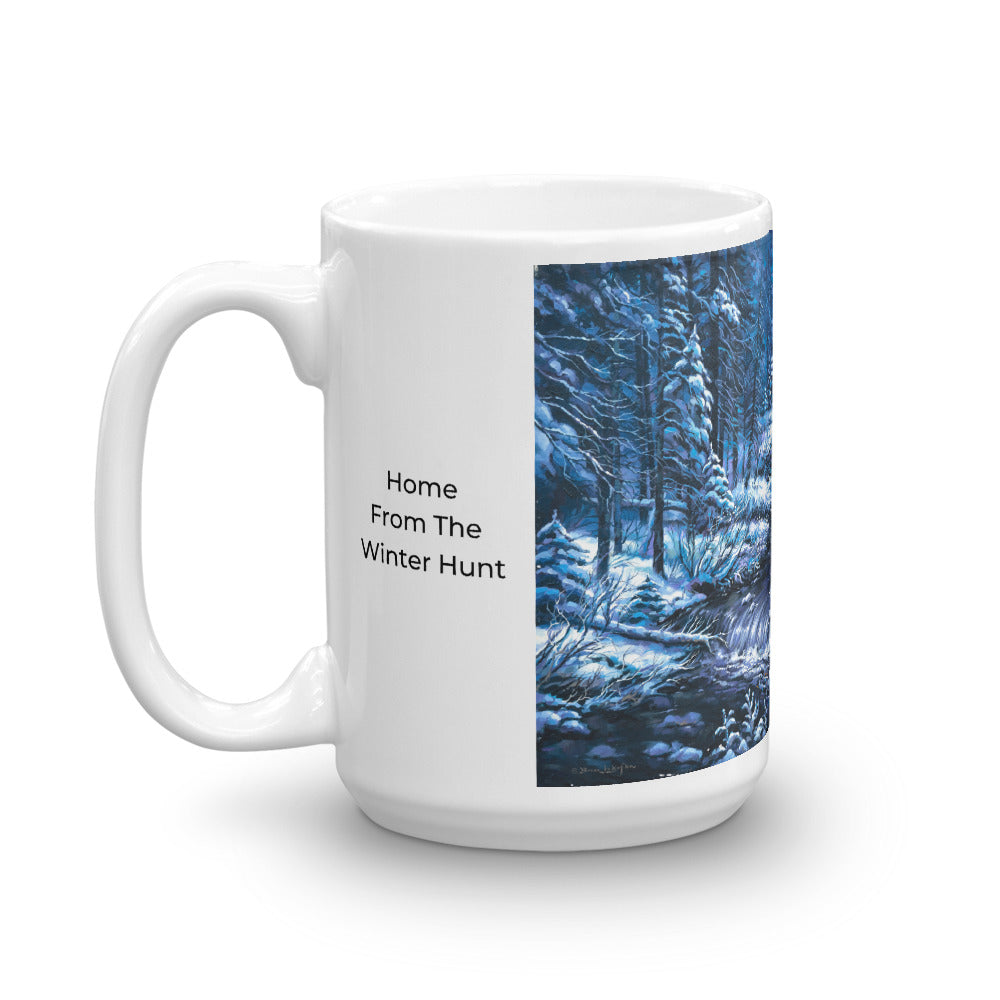 Mug-Home From The Winter Hunt