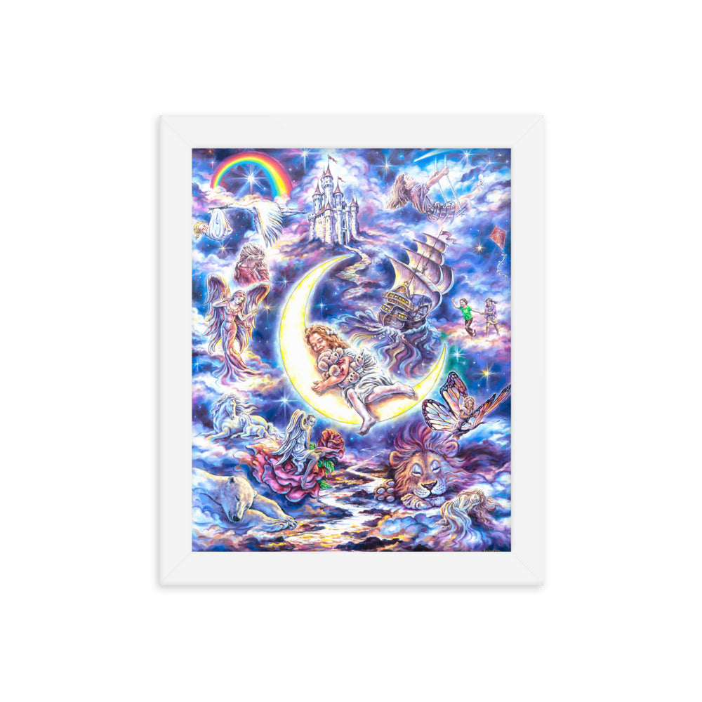 Framed photo paper poster: Sweet Dreams