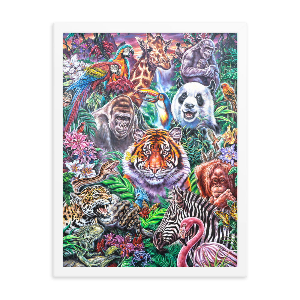 Framed poster: Wild Earth