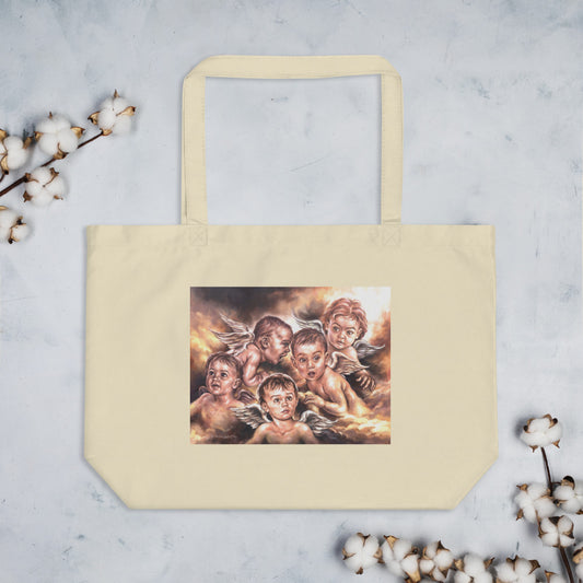 Large Tote: Angel Whispers