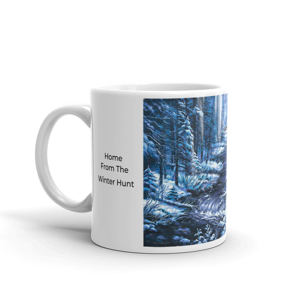 Mug-Home From The Winter Hunt