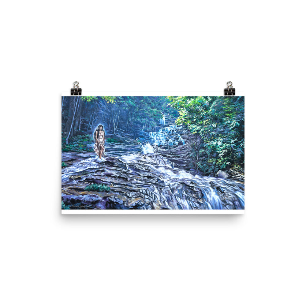 Photo paper poster: Maiden Of The Falls