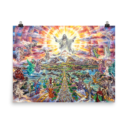 Photo paper poster: Heavenly Welcome